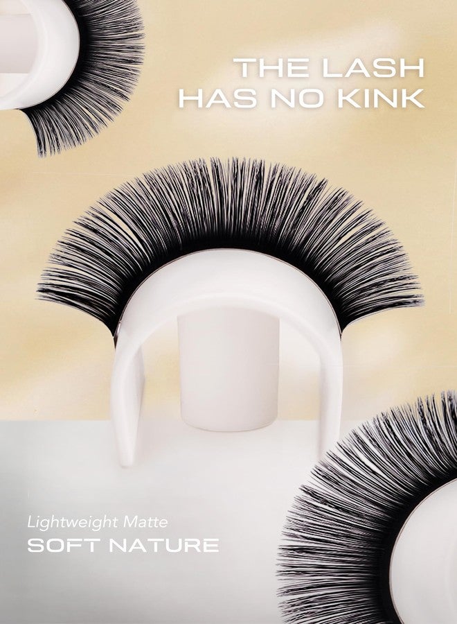 OLLOLASHES Eyelash Extension B C CC D J Curl Mix 5-20mm 0.03 0.05 0.07 0.15 Super Matte Classic Lash Extensions Professional Supplies for Lash Techs (CC-0.03, 5-8mm) - Image 4